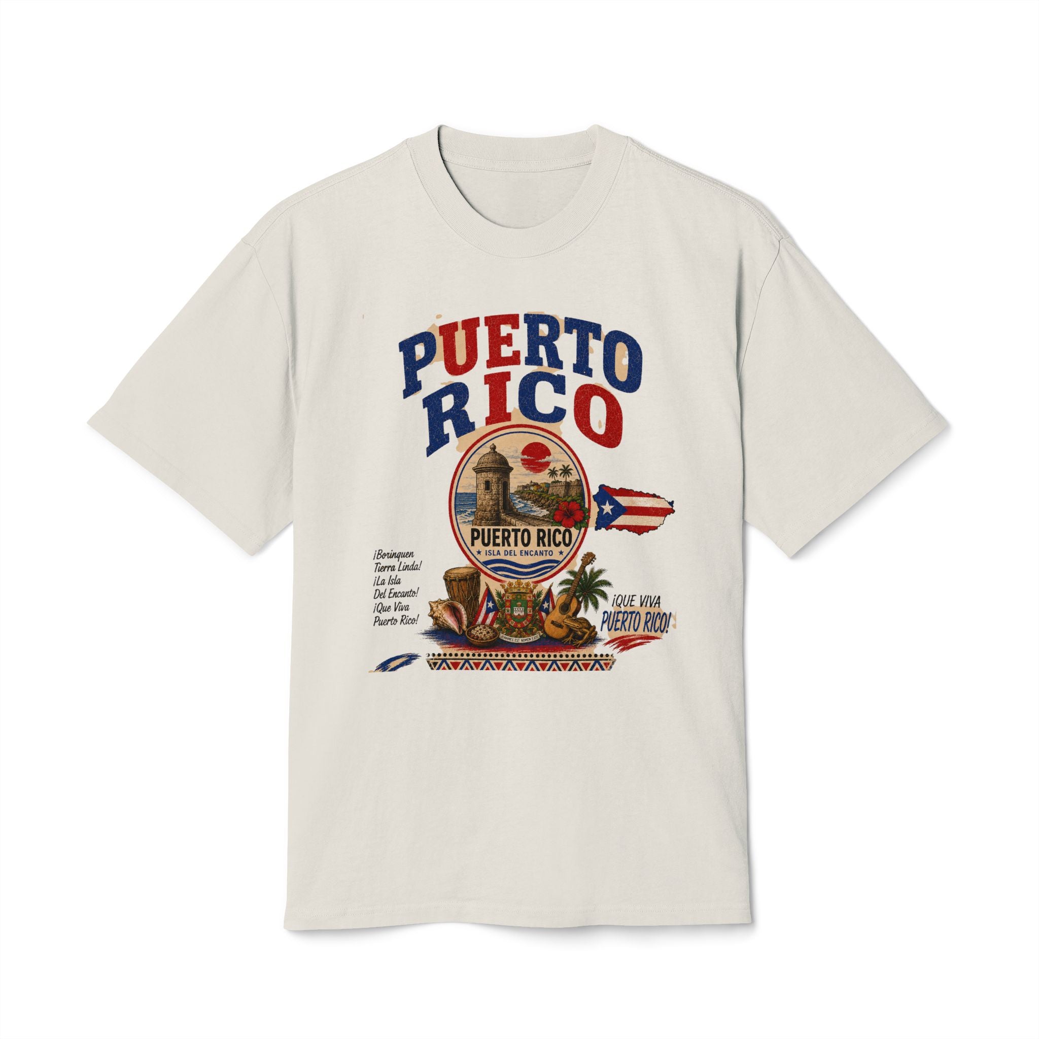 Puerto Rico Boricuas Borincanos T-Shirt — Boricua Pride Tee