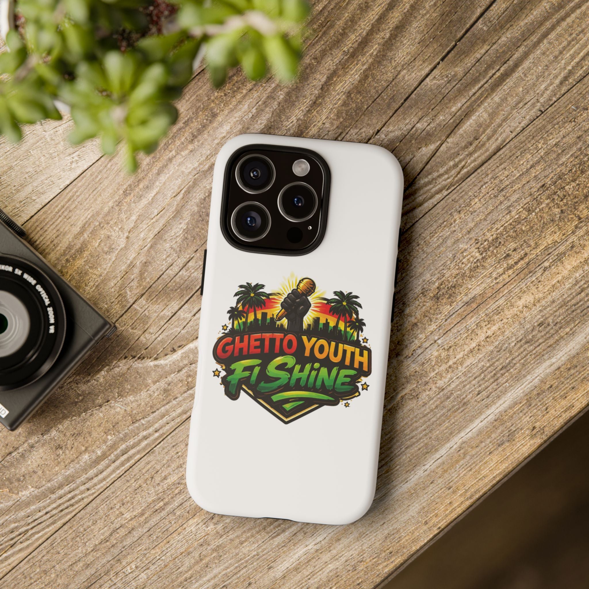 Ghetto Youth Fi Shine Phone Case — Bold Urban Vibe Protective Cover