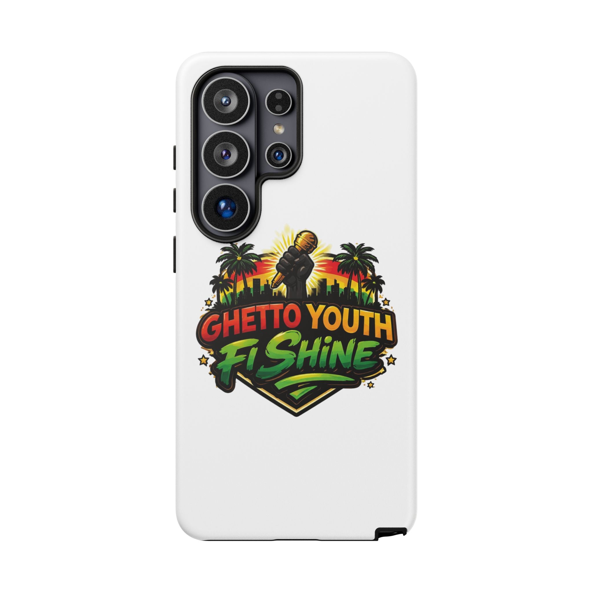 Ghetto Youth Fi Shine Phone Case — Bold Urban Vibe Protective Cover