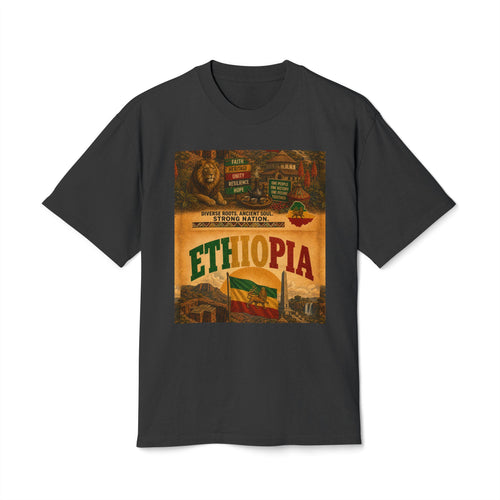 Ethiopia Lion of Judah Tee — Lion of Judah Land Graphic T-Shirt