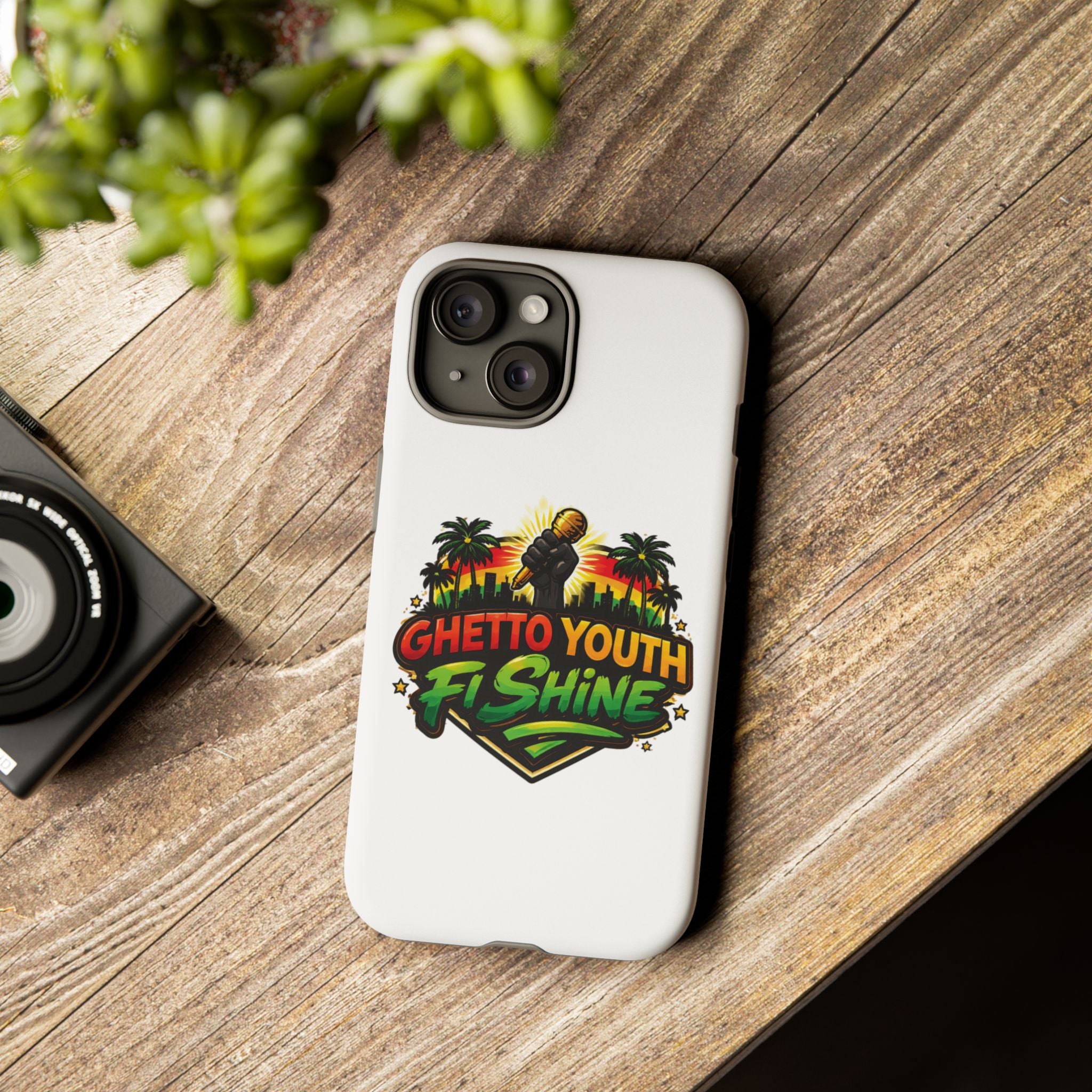 Ghetto Youth Fi Shine Phone Case — Bold Urban Vibe Protective Cover