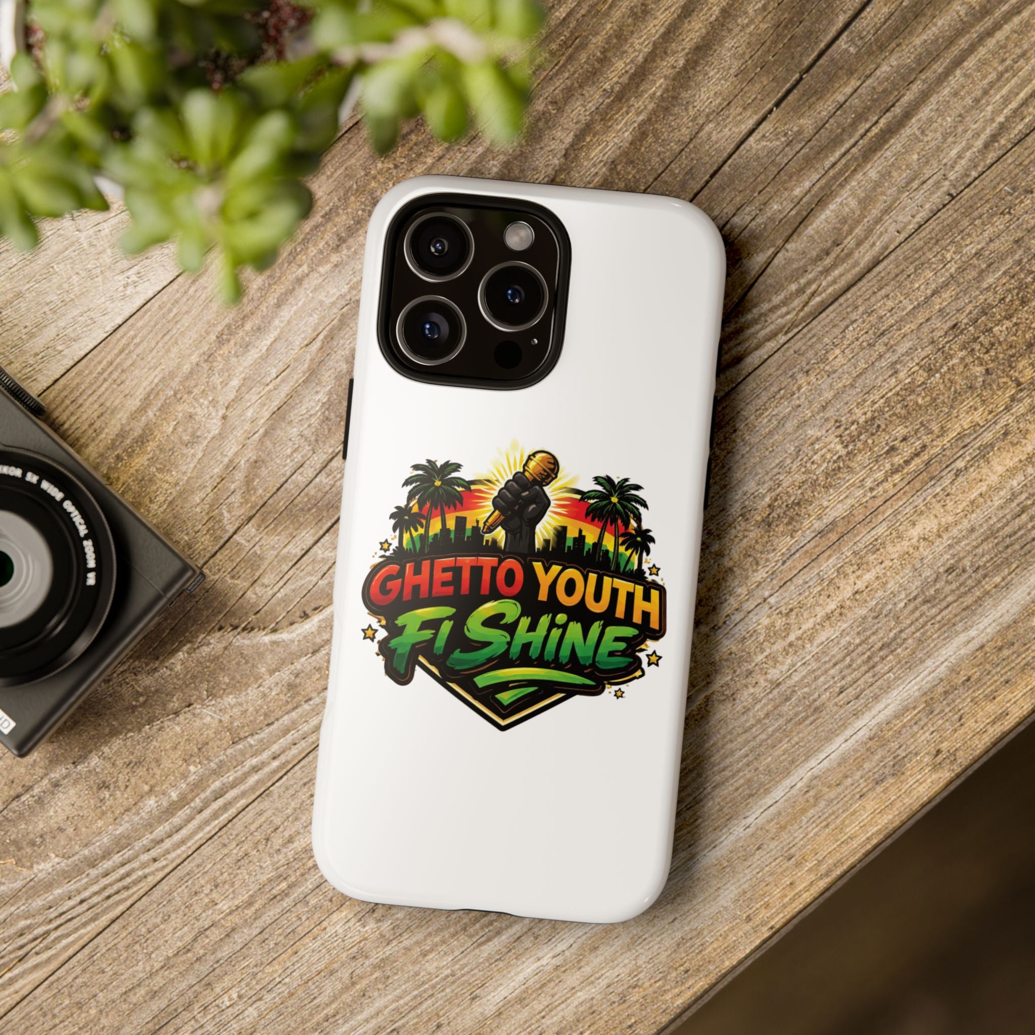 Ghetto Youth Fi Shine Phone Case — Bold Urban Vibe Protective Cover