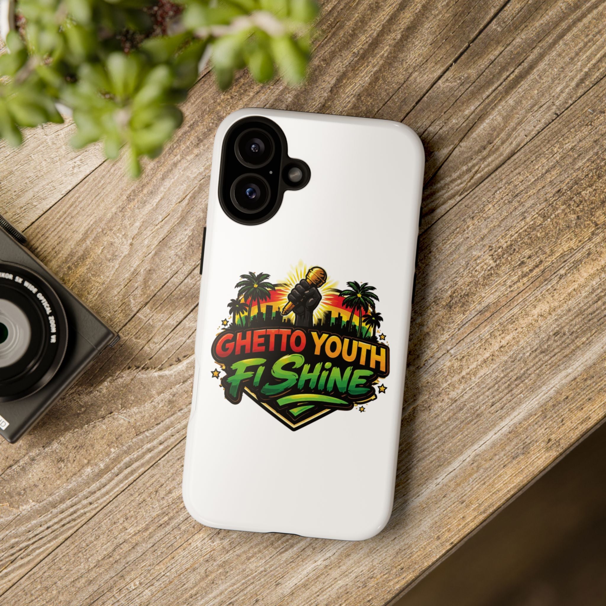 Ghetto Youth Fi Shine Phone Case — Bold Urban Vibe Protective Cover