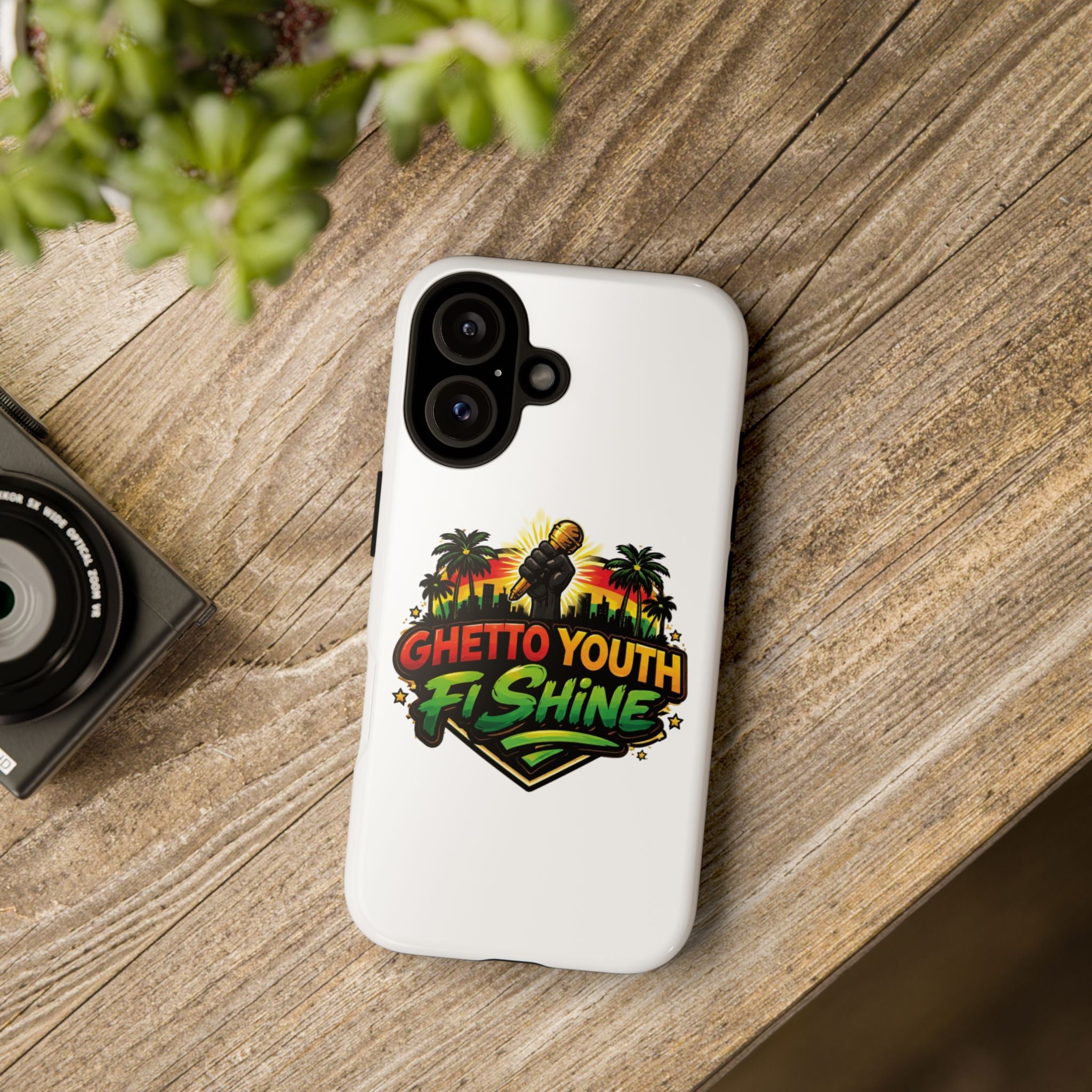 Ghetto Youth Fi Shine Phone Case — Bold Urban Vibe Protective Cover
