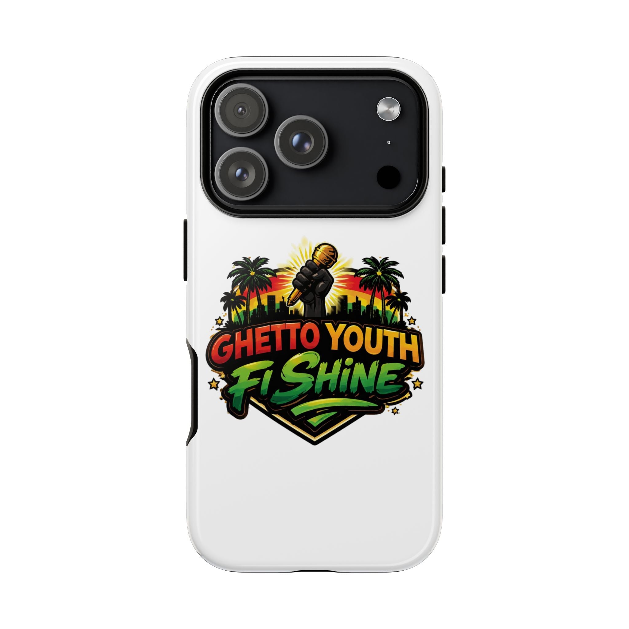 Ghetto Youth Fi Shine Phone Case — Bold Urban Vibe Protective Cover
