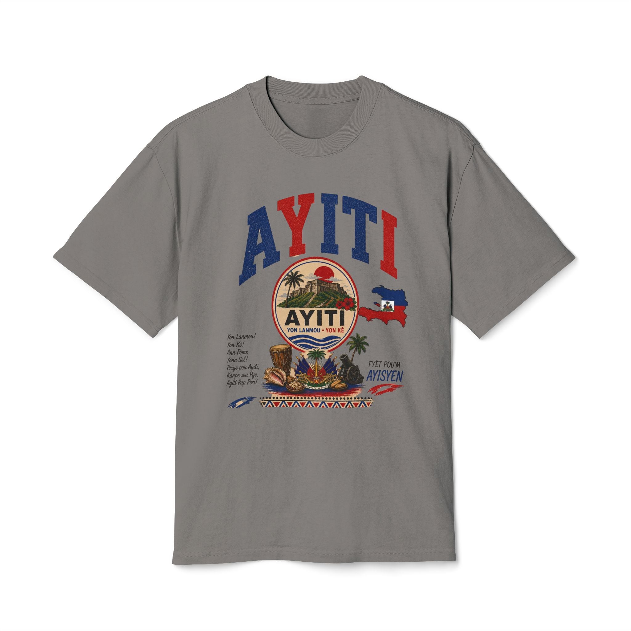 Haiti Flag Symbol T-Shirt — Haitian Colors Tee