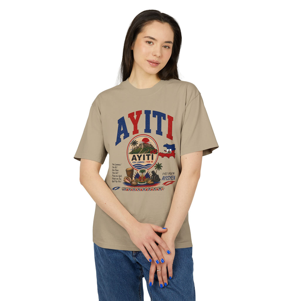 Haiti Flag Symbol T-Shirt — Haitian Colors Tee