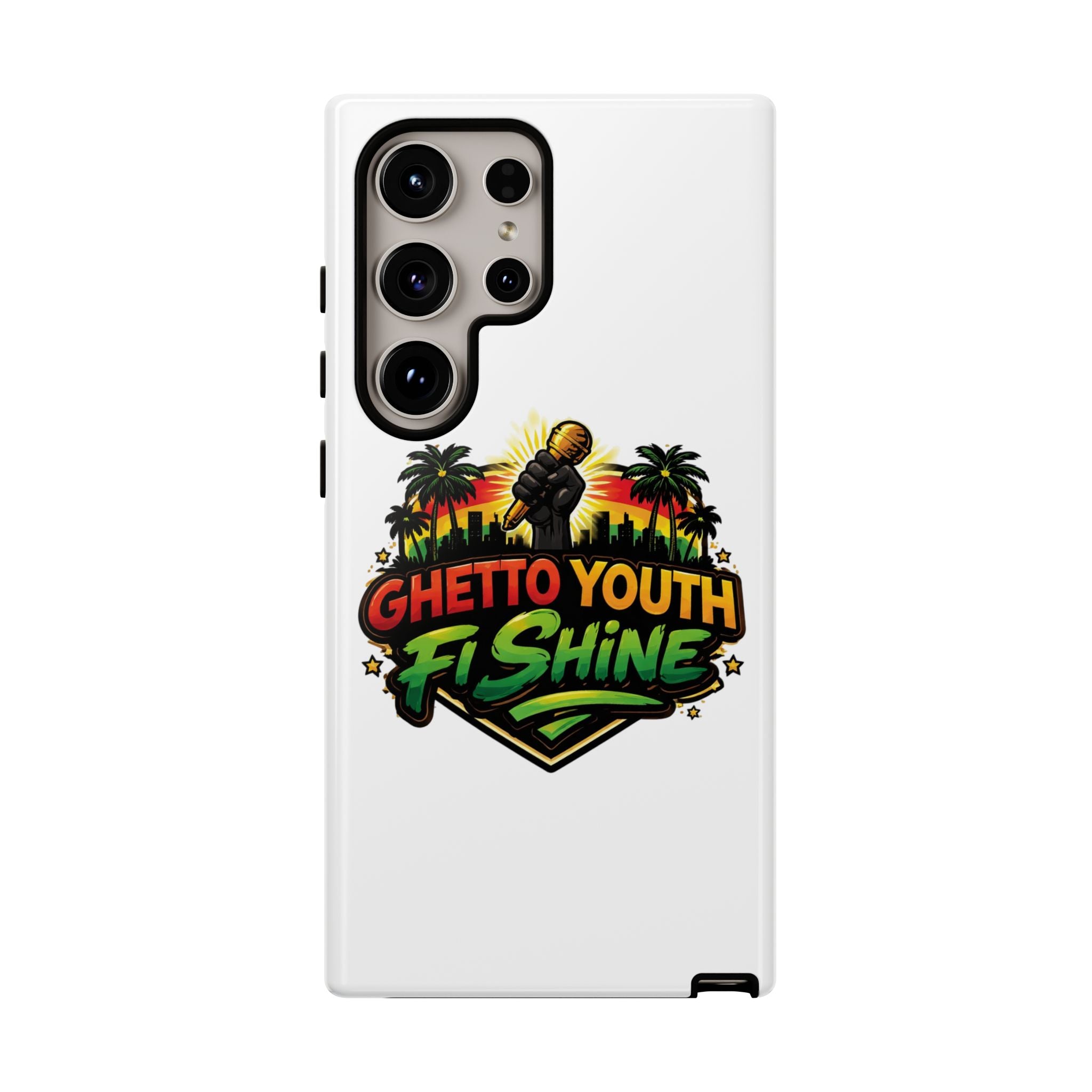 Ghetto Youth Fi Shine Phone Case — Bold Urban Vibe Protective Cover