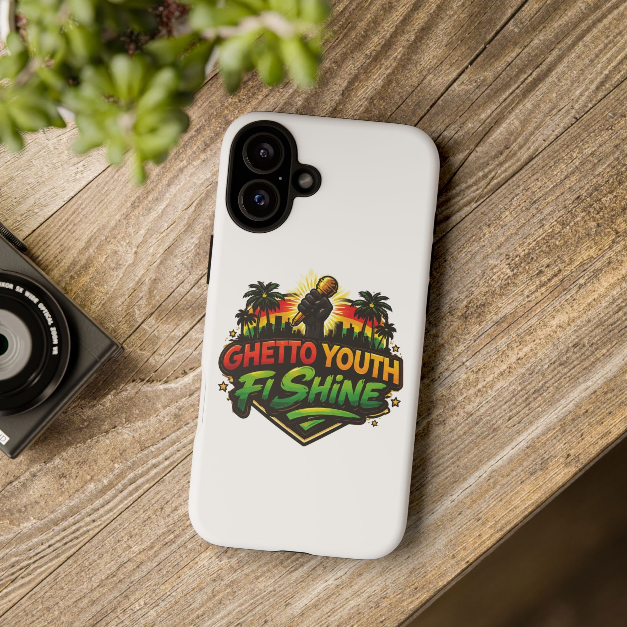 Ghetto Youth Fi Shine Phone Case — Bold Urban Vibe Protective Cover