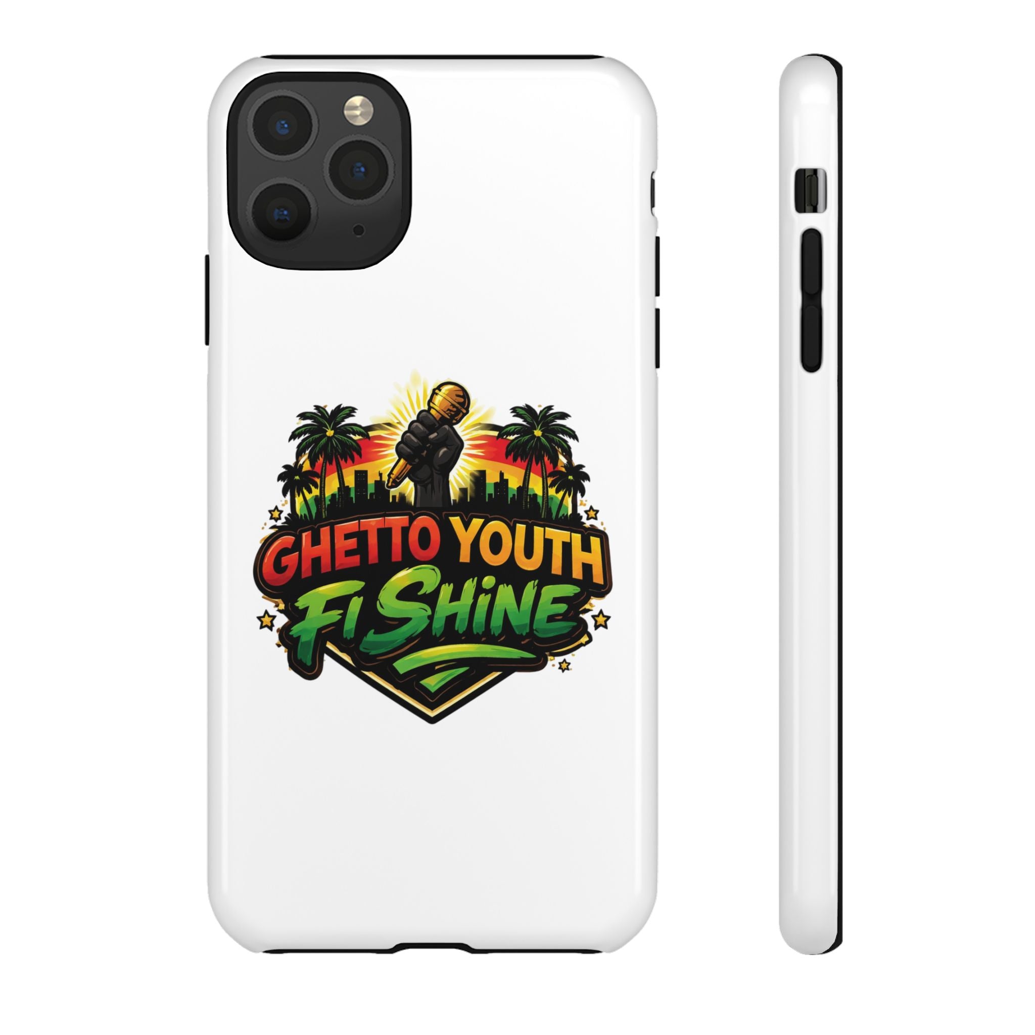 Ghetto Youth Fi Shine Phone Case — Bold Urban Vibe Protective Cover