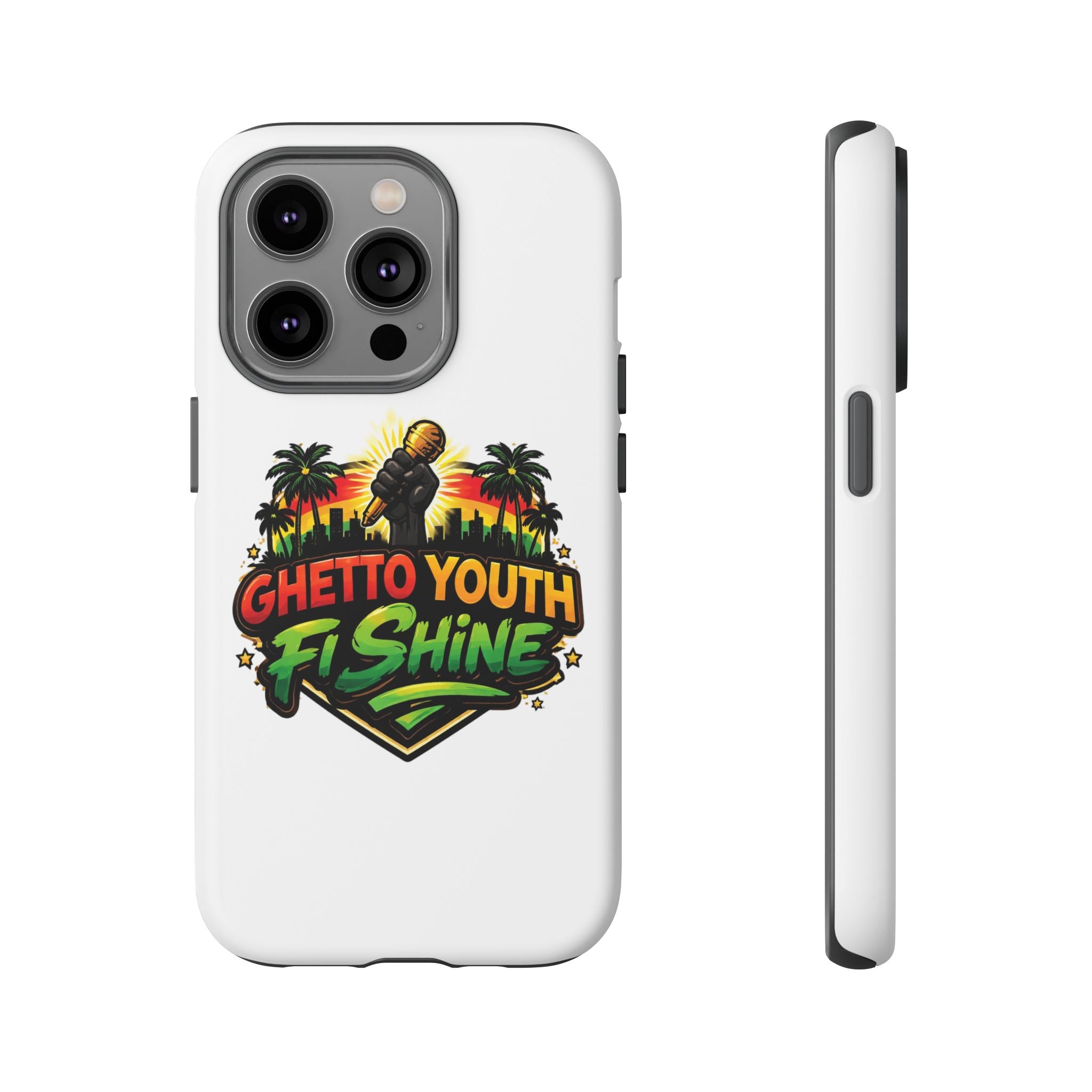 Ghetto Youth Fi Shine Phone Case — Bold Urban Vibe Protective Cover