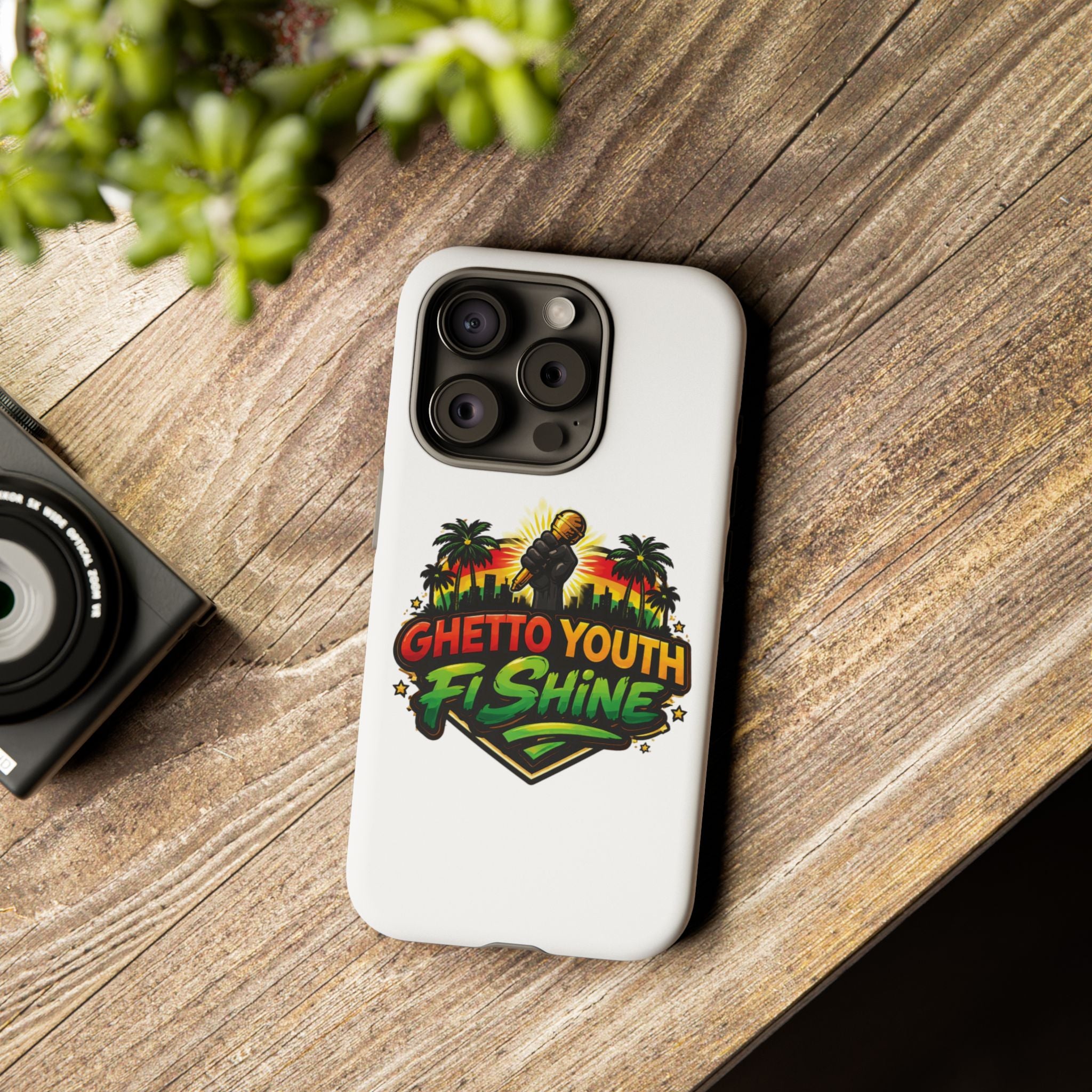 Ghetto Youth Fi Shine Phone Case — Bold Urban Vibe Protective Cover