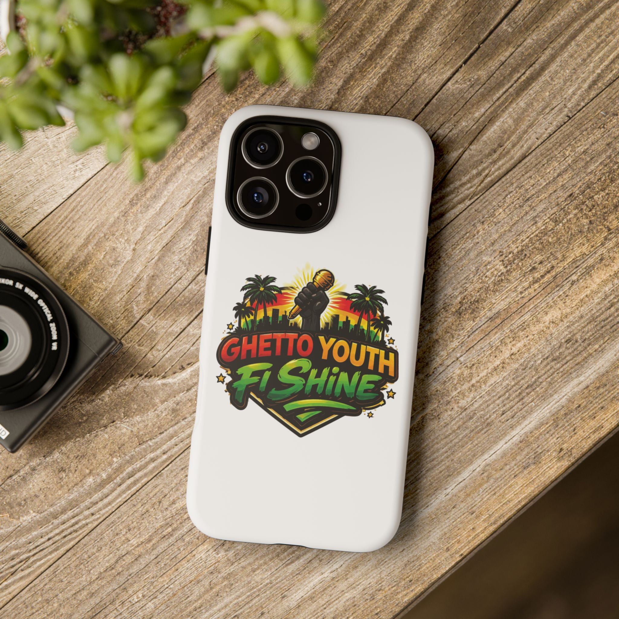 Ghetto Youth Fi Shine Phone Case — Bold Urban Vibe Protective Cover