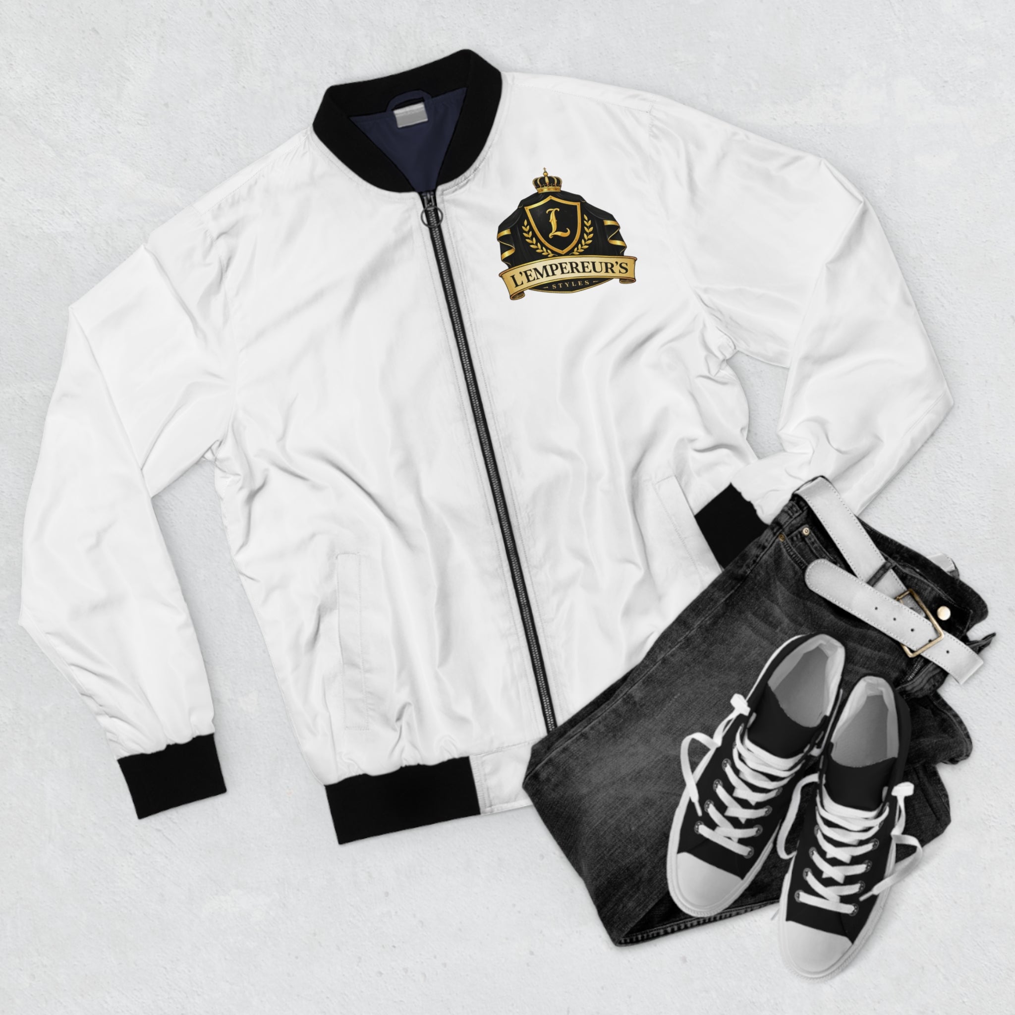 L'Empereur Style Bomber Jacket — Luxurious Fashion Men's Bomber