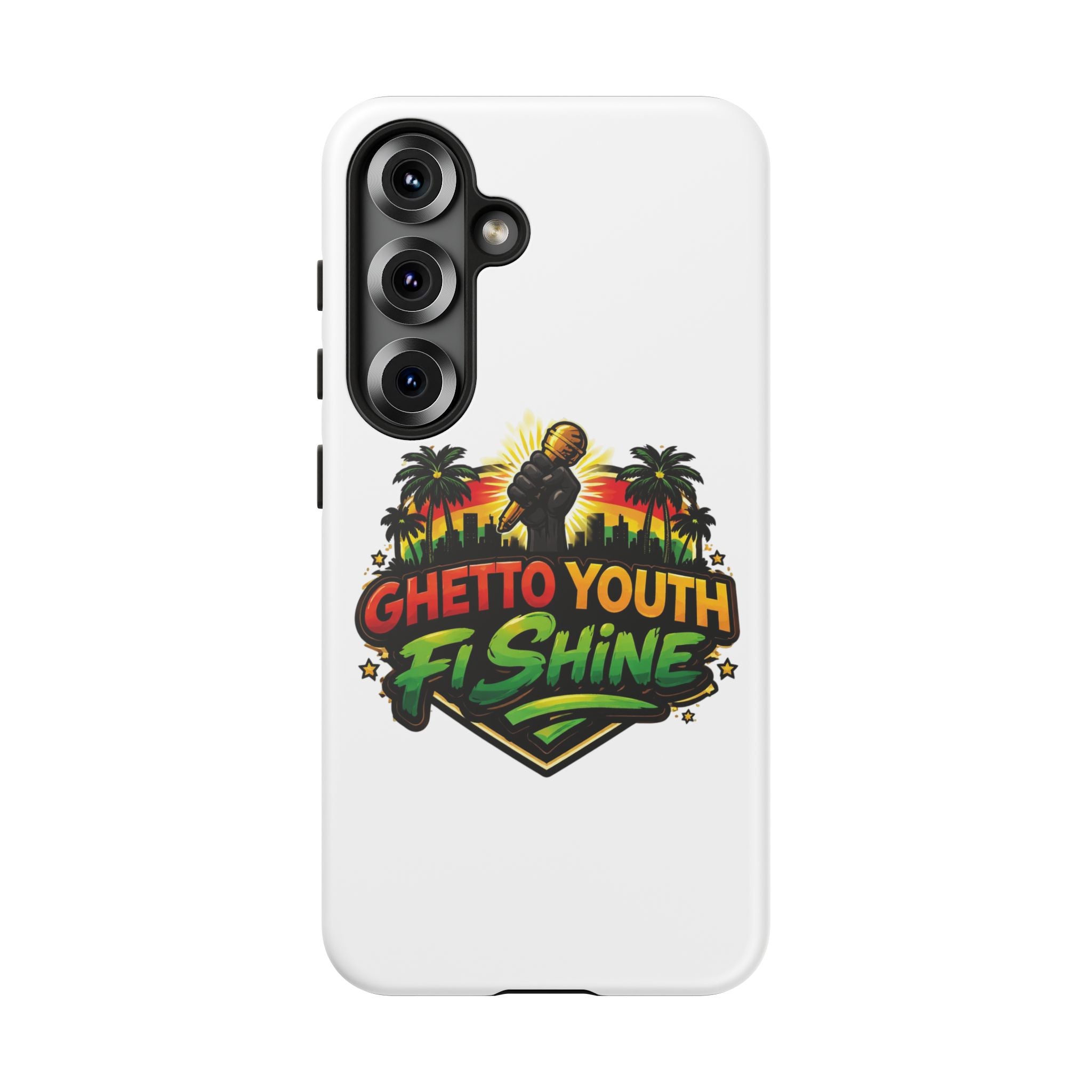 Ghetto Youth Fi Shine Phone Case — Bold Urban Vibe Protective Cover