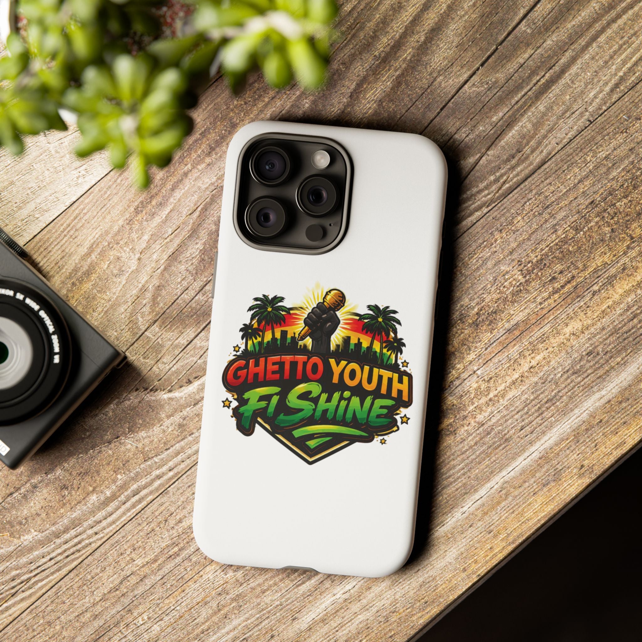 Ghetto Youth Fi Shine Phone Case — Bold Urban Vibe Protective Cover