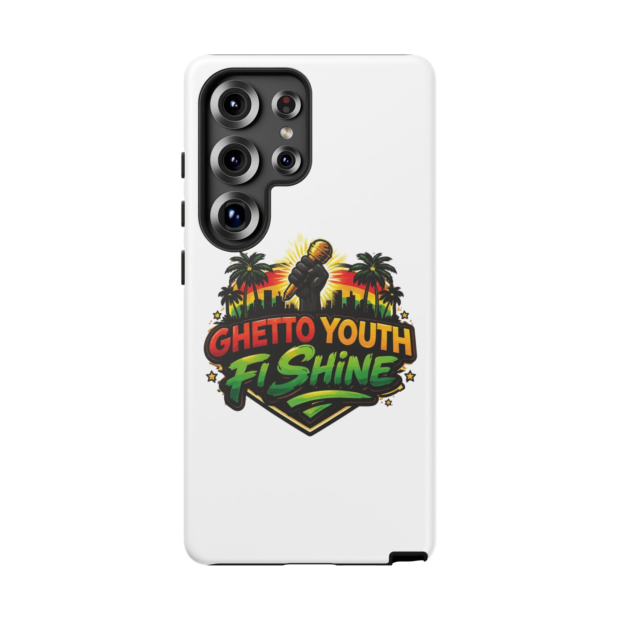 Ghetto Youth Fi Shine Phone Case — Bold Urban Vibe Protective Cover