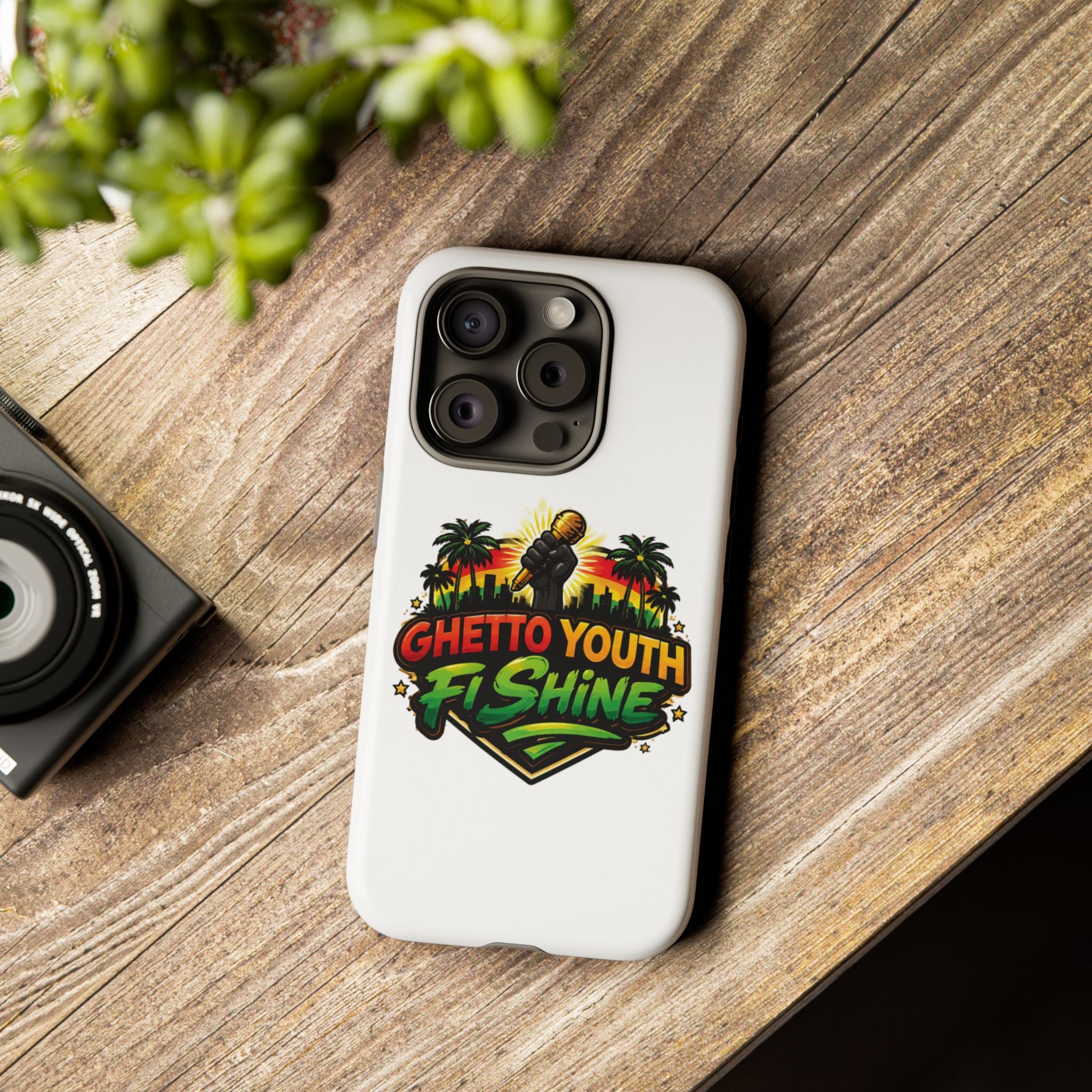 Ghetto Youth Fi Shine Phone Case — Bold Urban Vibe Protective Cover