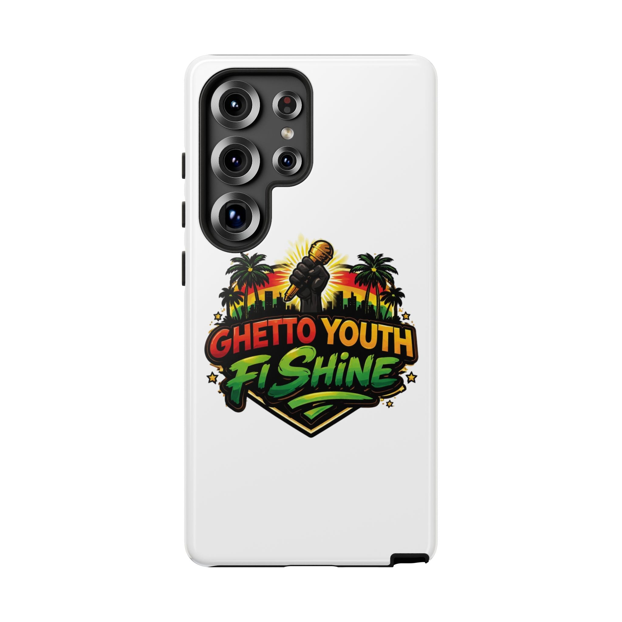 Ghetto Youth Fi Shine Phone Case — Bold Urban Vibe Protective Cover