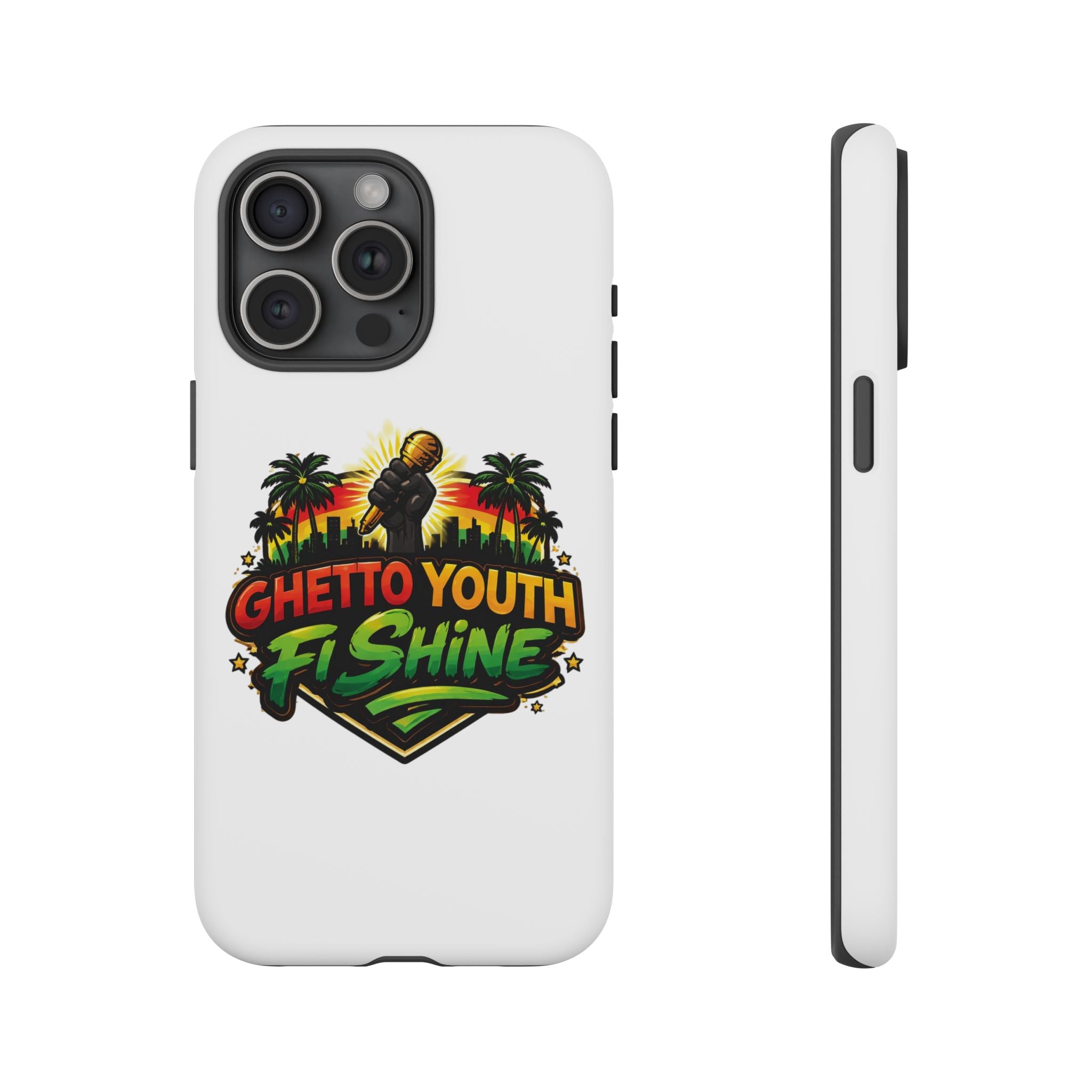 Ghetto Youth Fi Shine Phone Case — Bold Urban Vibe Protective Cover