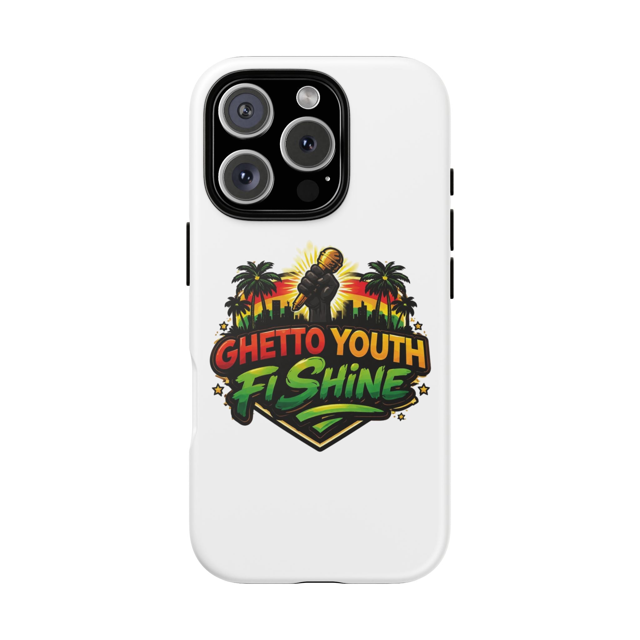 Ghetto Youth Fi Shine Phone Case — Bold Urban Vibe Protective Cover
