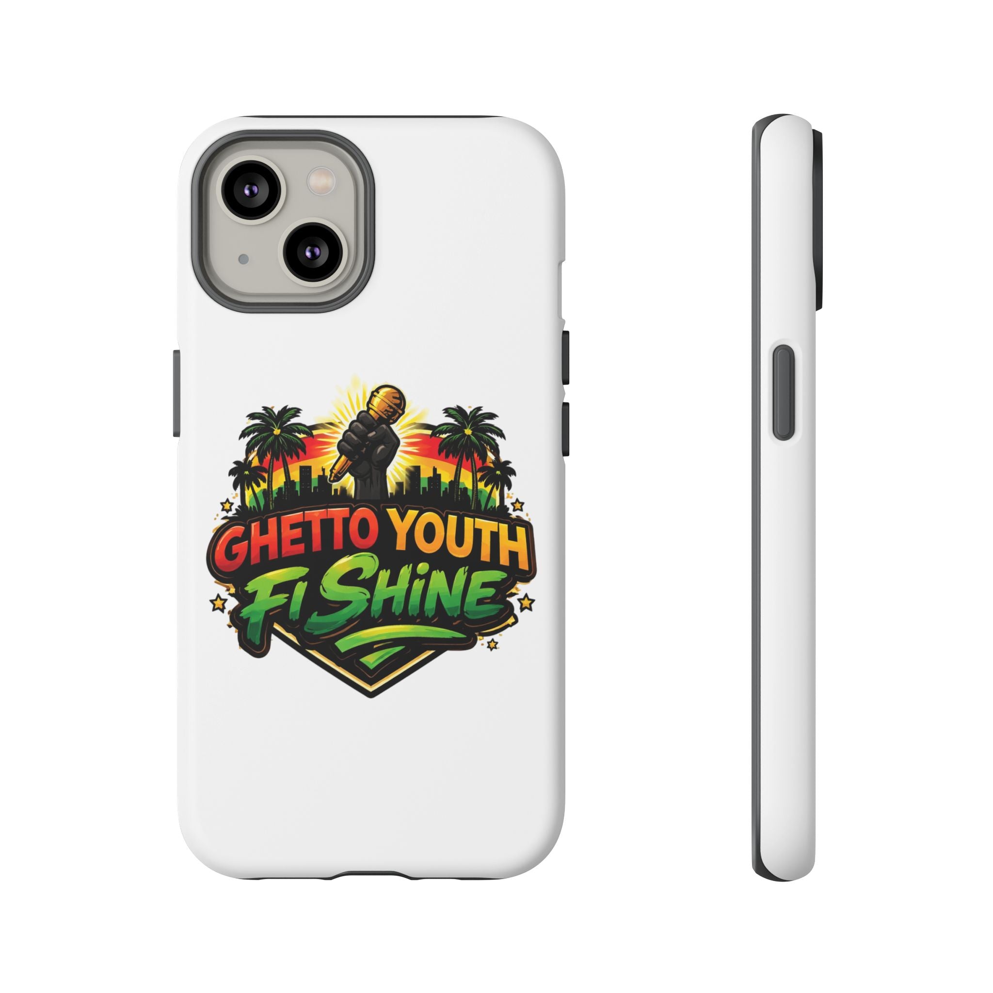 Ghetto Youth Fi Shine Phone Case — Bold Urban Vibe Protective Cover