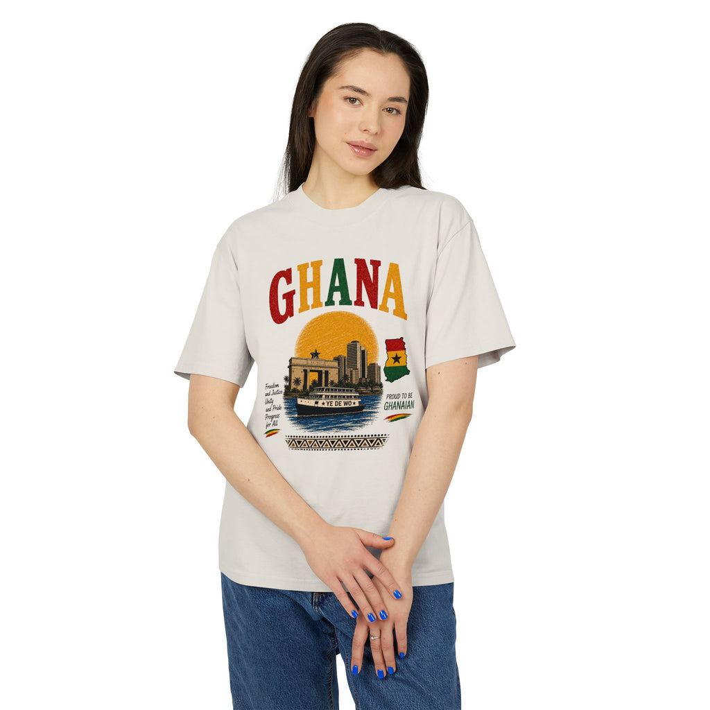 Ghana Vintage Travel Tee — Retro West Africa Souvenir Shirt