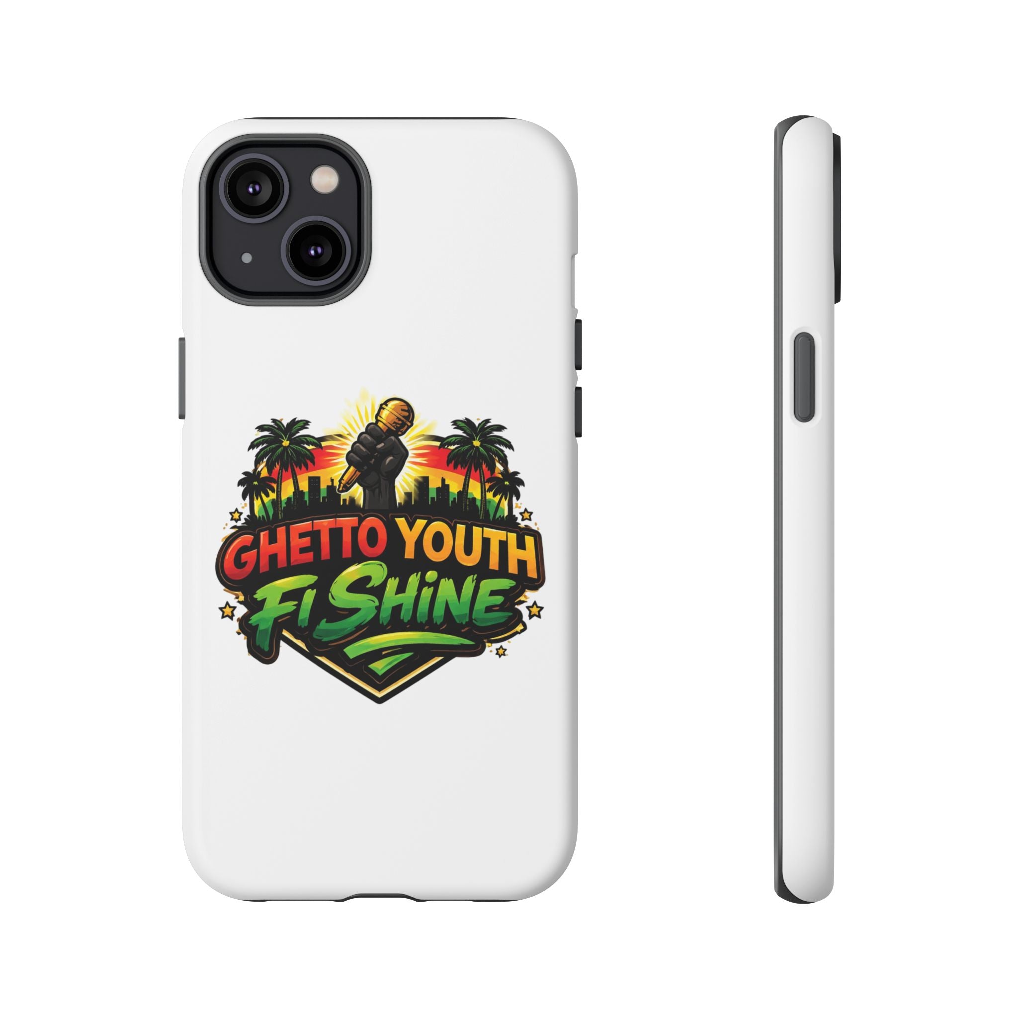 Ghetto Youth Fi Shine Phone Case — Bold Urban Vibe Protective Cover