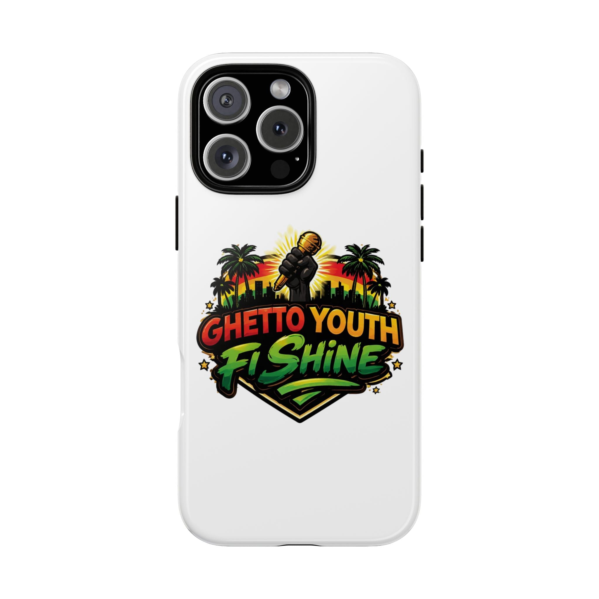 Ghetto Youth Fi Shine Phone Case — Bold Urban Vibe Protective Cover