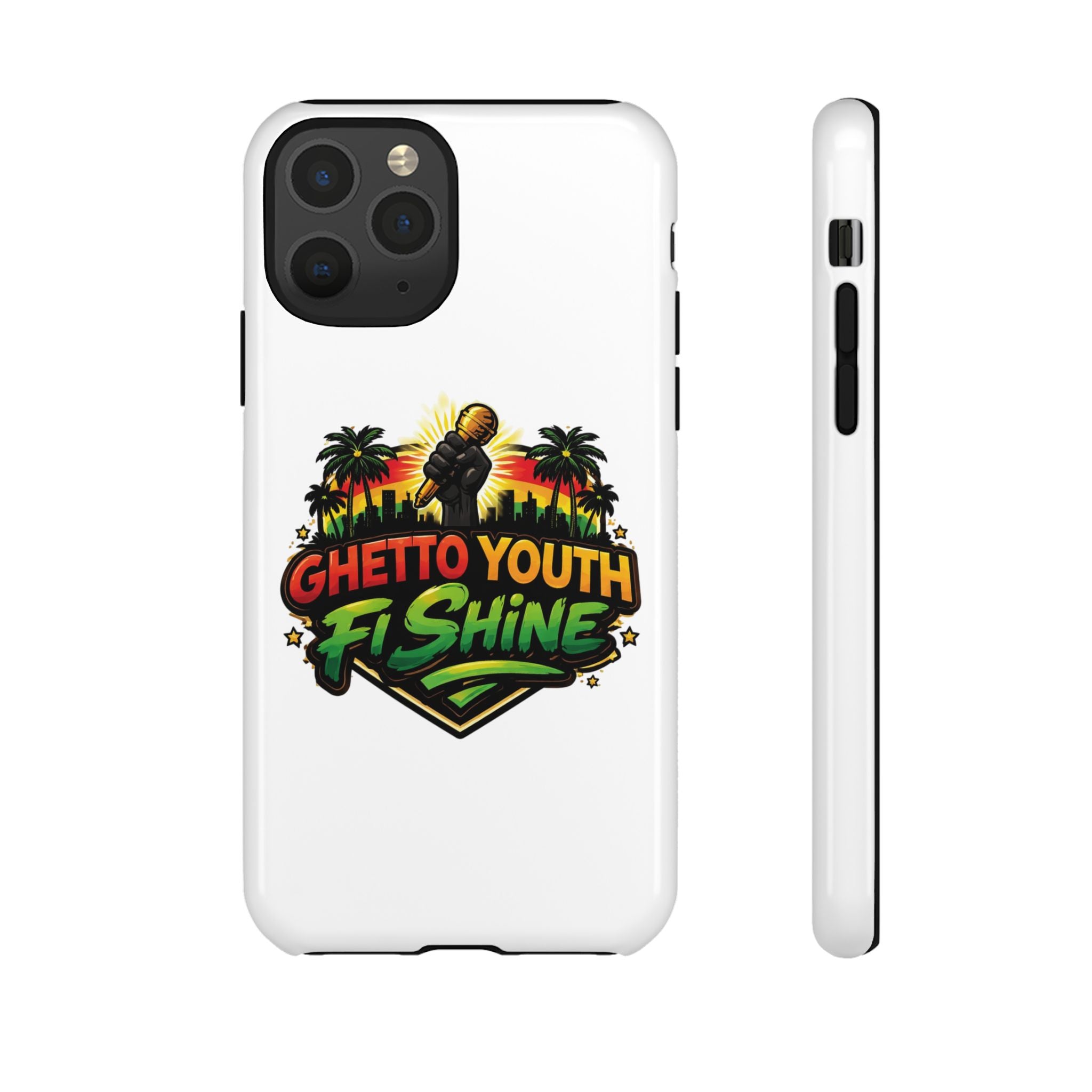 Ghetto Youth Fi Shine Phone Case — Bold Urban Vibe Protective Cover