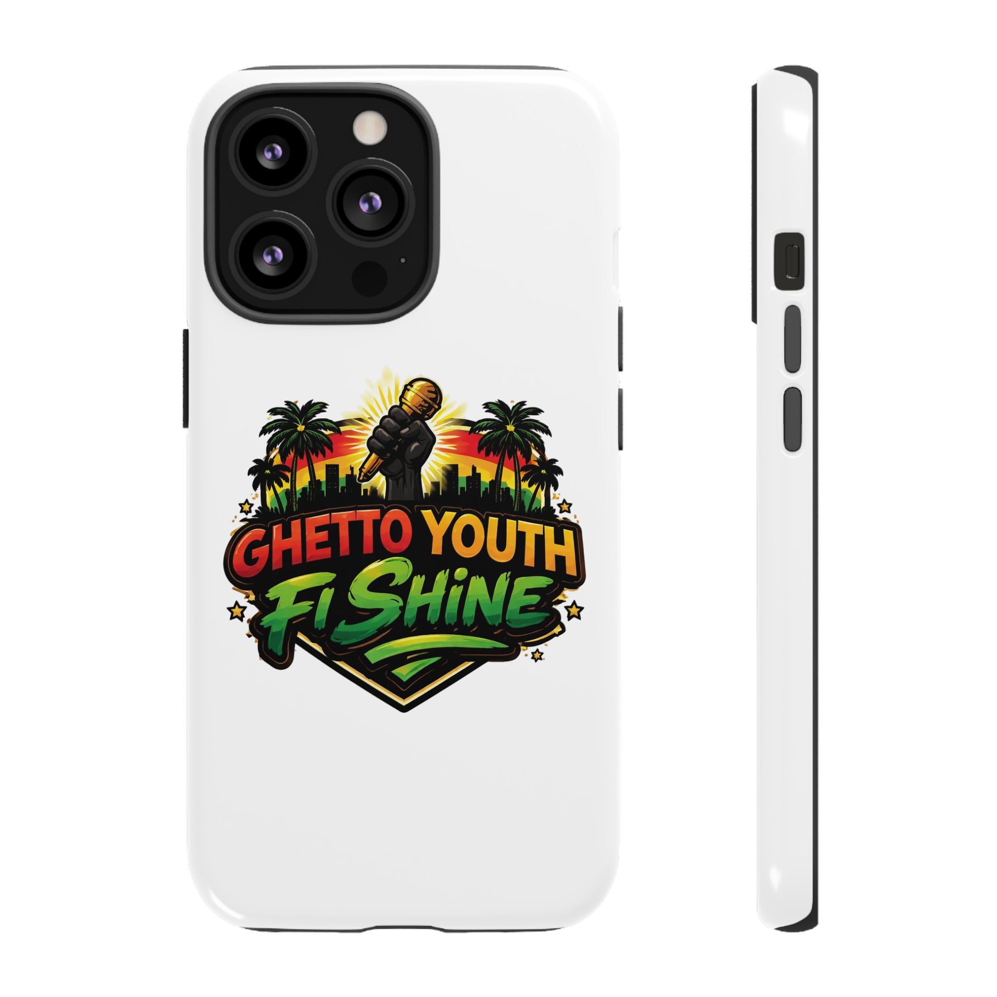 Ghetto Youth Fi Shine Phone Case — Bold Urban Vibe Protective Cover