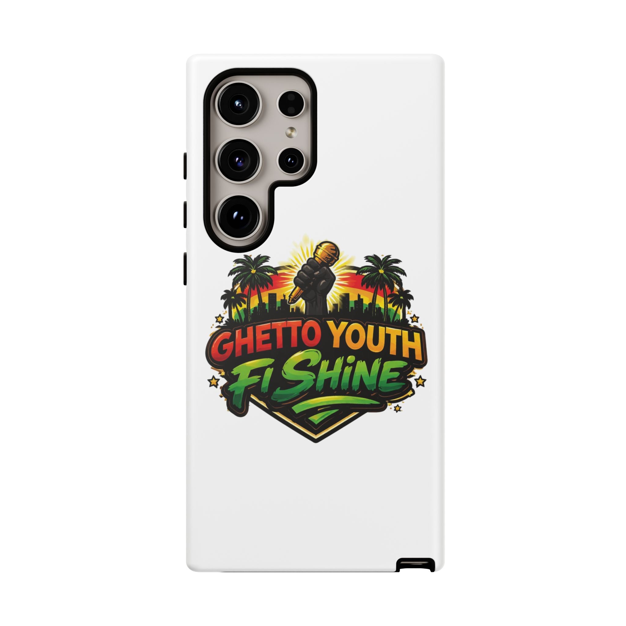 Ghetto Youth Fi Shine Phone Case — Bold Urban Vibe Protective Cover