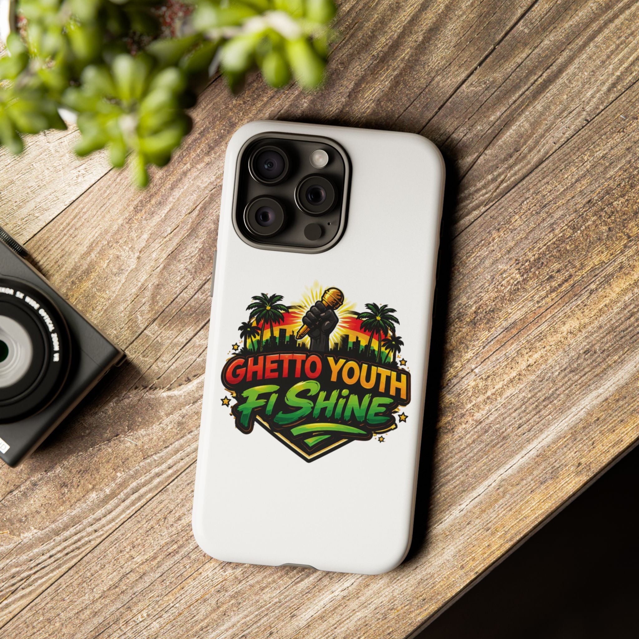 Ghetto Youth Fi Shine Phone Case — Bold Urban Vibe Protective Cover