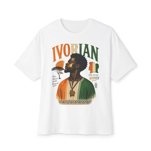Ivorian Heritage T-Shirt — African Flag Portrait Tee