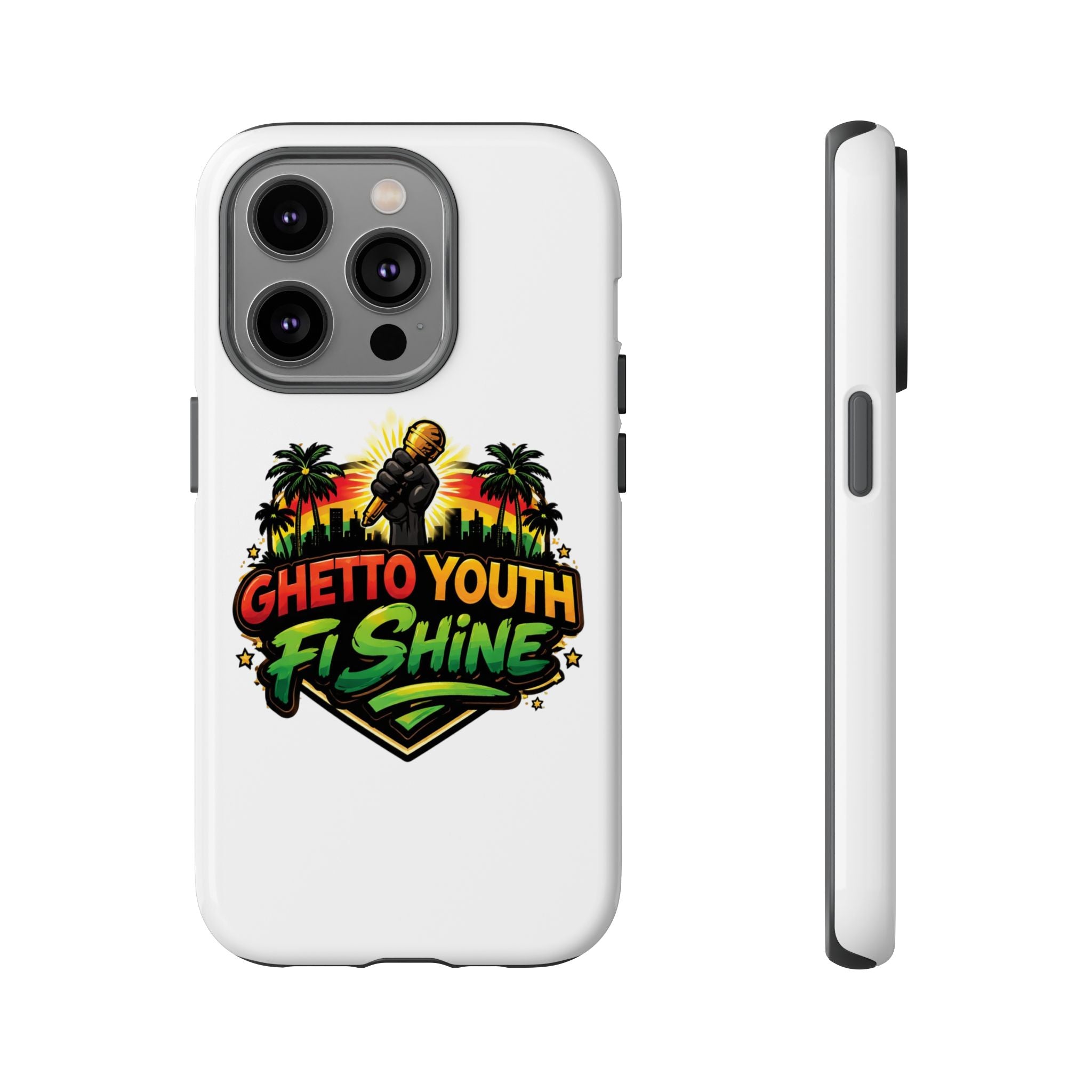 Ghetto Youth Fi Shine Phone Case — Bold Urban Vibe Protective Cover